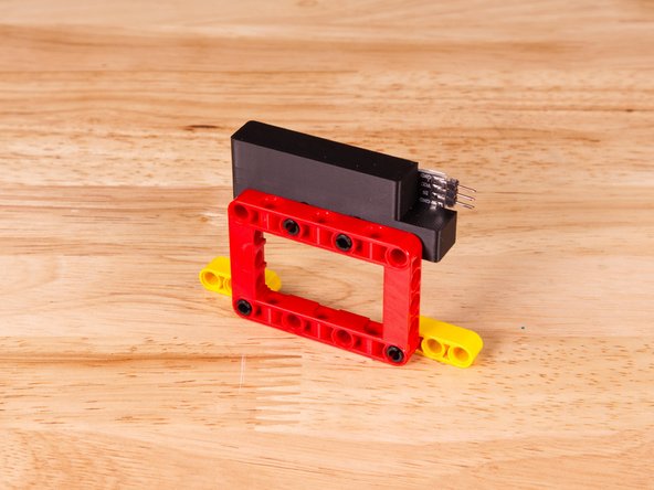 You can also use the Rover NeoPixel Beam Holder with standard Technic Beams and Pins.