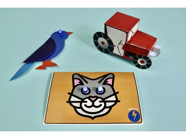 Make more Oscar and the Bird themed projects! We've got more paper circuit activities to choose from.