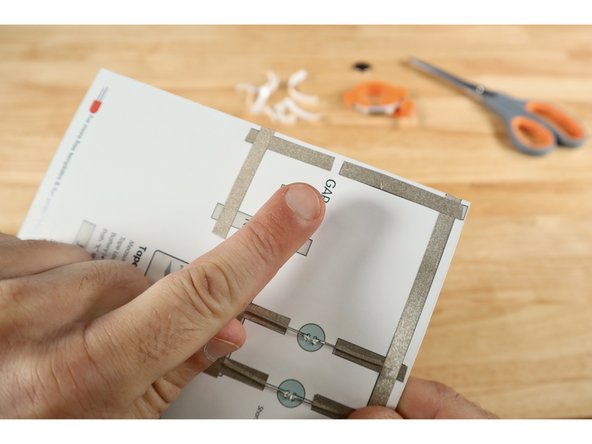 There should be an intentional gap between paths "G" and "H".