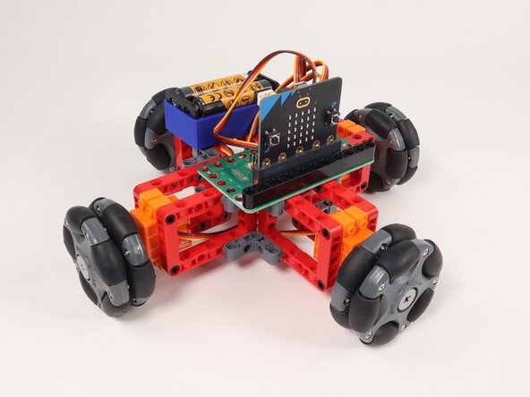 Check it out! You've assembled the Omni Wheel Rover (4 Wheels).