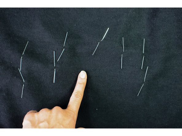 Turn the shirt inside out.