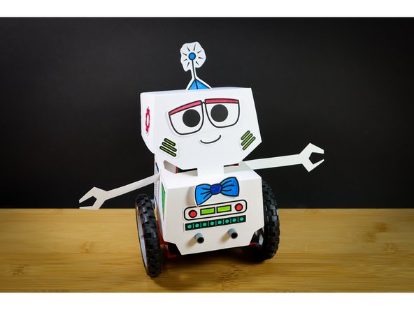 Now that you have a bot, take them out for a spin! (Connect the batteries!)
