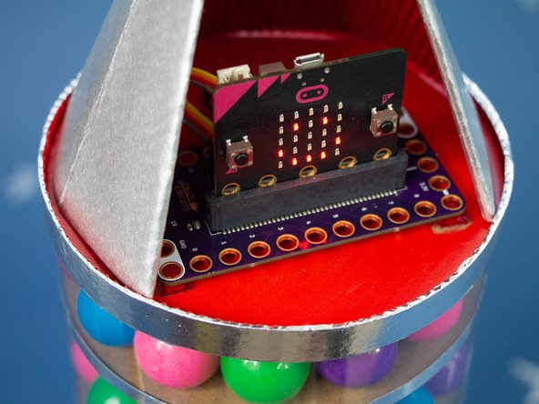 We replaced the Bit Board and electronic components, making sure the battery pack was on before we placed it inside the center tube.