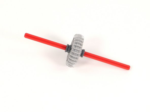 Add a half bushing to each side of the large gear.