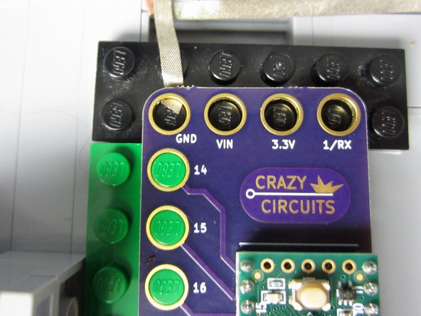 We'll be using this to hook up Ground for several buttons.