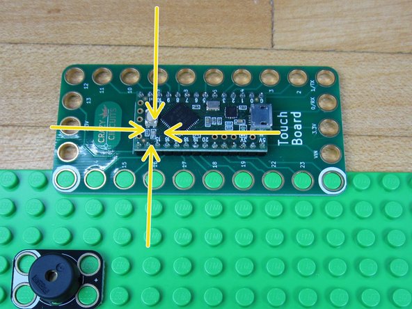 Once the code has been uploaded it will run automatically whenever the Invention Board is powered on. This can be from a computer or from a wall USB port.