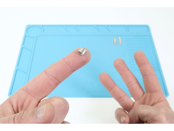 Cut three small pieces of Maker Tape and turn them into three tape loops, placing them afterward atop your existing Maker Tape paths where shown at left and in step 6 of the featured document.