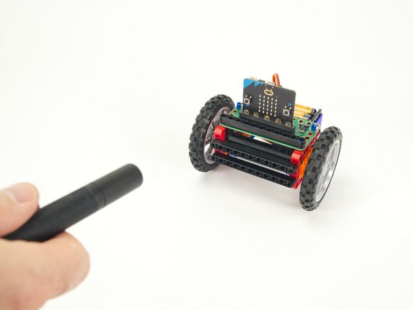 The code provided (both the Simple and Turner versions) can serve as a starting point for your own ideas about how the Rover can react to light.