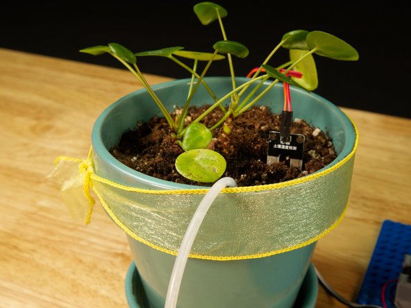 If you want to &quot;trick&quot; your probe into thinking the soil is dry just pull it out of the soil and the value should go high enough to cause the pump to run.