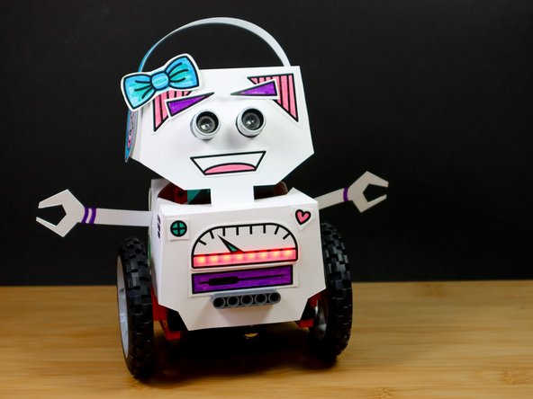 If you haven't already, add batteries to the battery pack on the bottom.