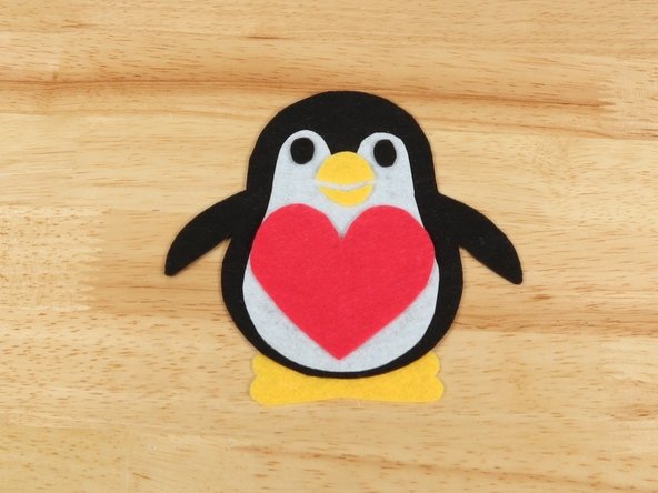 Regular Elmers glue and Tacky glue both work well, but you will need to give the Penguin time to dry overnight before adding the circuit. Hot glue also works well and dries fast so you can build the circuit right away.