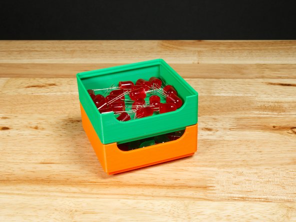 And they are stackable to conserve space!