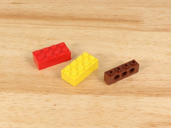 Next we'll add the parts to hold up the other side of the axle.