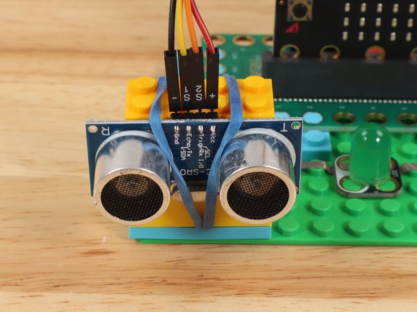 It can be easier to plug in all the jumper wires before plugging your micro:bit into the Bit Board.