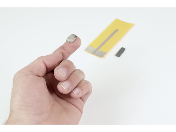 Cut a small piece of Maker Tape (about 2-3&quot;) and make a tape loop with it.