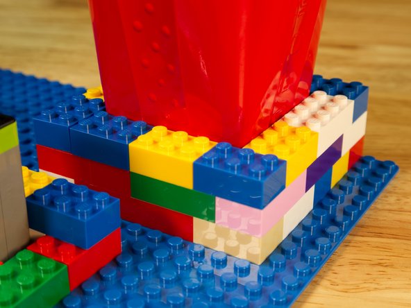 If you want a bit of added safety use a water bottle and add a good amount of tape around the opening at the top.