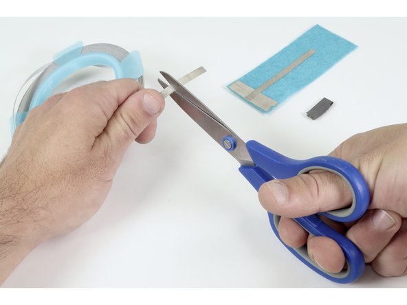 Cut a small piece of Maker Tape (about 2-3&quot;) and make a tape loop with it.