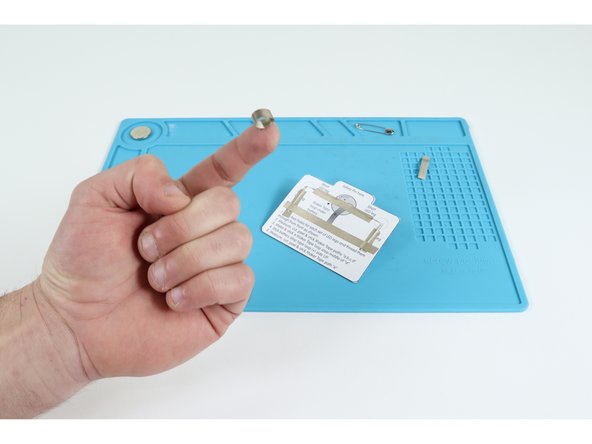 Make and stick a Maker Tape loop atop path "a" where shown on your circuit diagram.