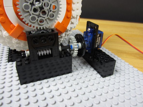 Below them is a single 2x8 brick.