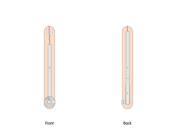 Add the paper switch to the end of Path C. so that the Maker Tape overlaps.