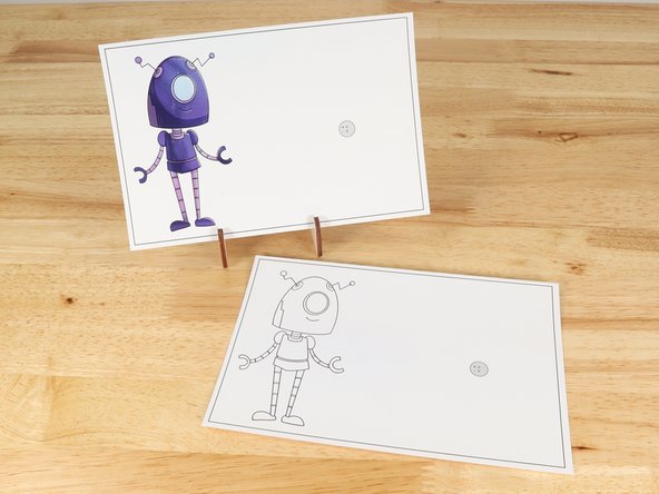 Print out the full-color card, or print out the black and white card and create your scene as desired. Let your imagination run wild! What is happening in this scene? What is illuminated?