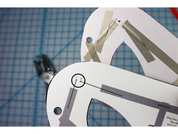 If you are using felt or foam, place the paper template on top of the project and punch the hole through both materials.