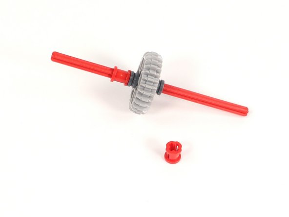 Add a full bushing to each side of the large gear.