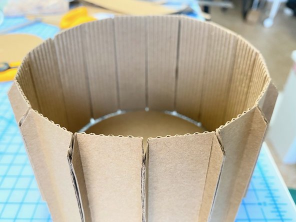 We glued them all together with superglue.