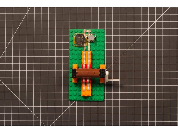 Once you have all the pieces in place you can turn the crank by hand and see what happens!