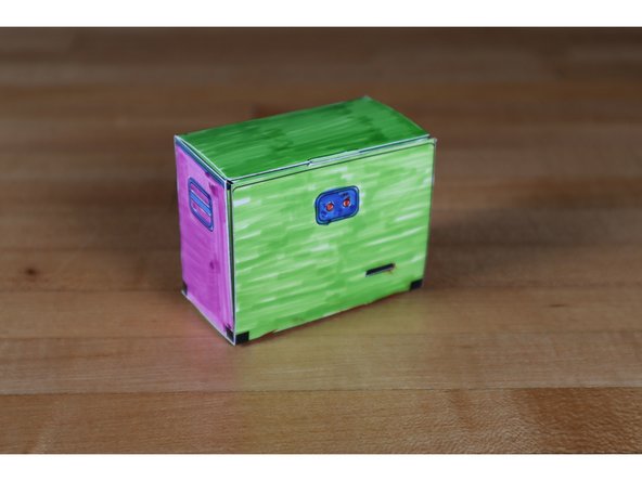 If you prefer a &quot;funky amp&quot; instead of our &quot;classic&quot; model you can print the blank template and color it as desired.