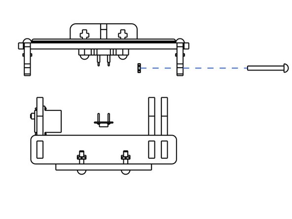 Connect the Top and Middle sections.
