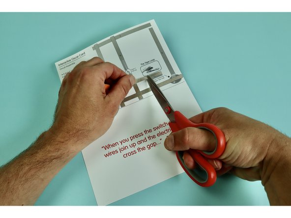 Measure and cut path &quot;D.&quot; using the graphic below the tape loop diagram.