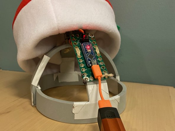 Plug in a tiny USB battery pack.