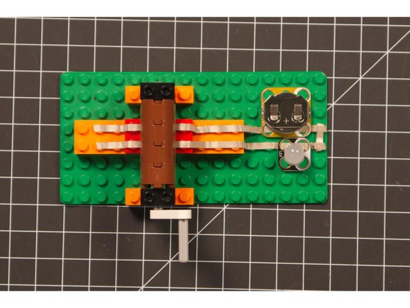 This is a very simple mechanism, and we've got a few more complex versions in the works. It's easy to expand this to add more than one action, and we can even control digital circuits.