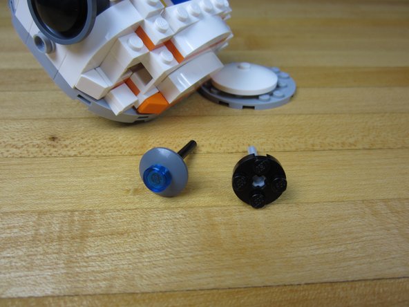 Remove the blue &quot;holographic&quot; emitter.