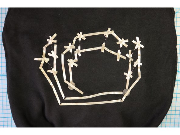 Follow the same steps to make a second circuit with the white (outer) LEDs.