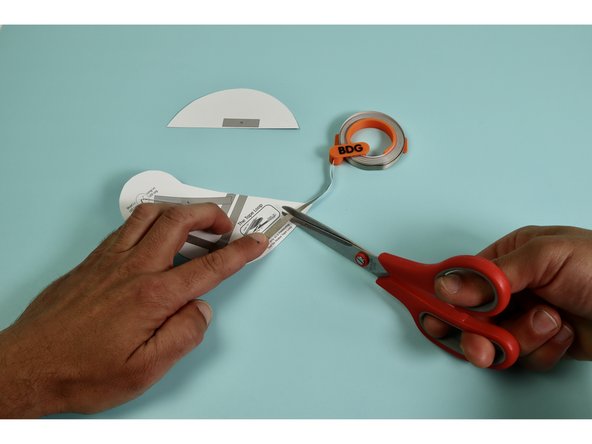 Use Maker Tape to create a Tape Loop (with the sticky side facing out) and stick it down at the bottom of tape path 'B.'