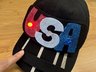 Light Up Baseball Hat: USA