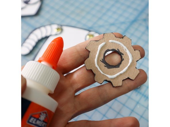 Glue the remaining parts together with tacky glue.