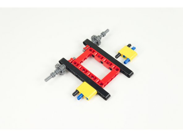 Add the connectors to the main frame of the tank.