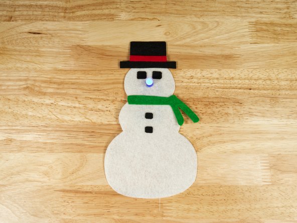 Enjoy your Felt Snowman!
