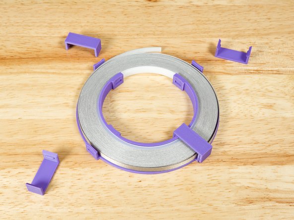 With all four clips in place you're ready to use your Maker Tape!