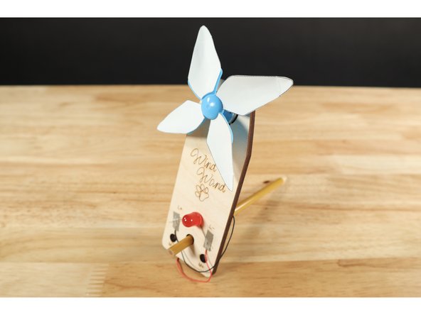 Use the lesson plan, listed materials, and accompanying documents found at the bottom of this guide to help you teach your students how to test and modify their Wind Wands while learning about variables that impact Wind Turbine efficiency.