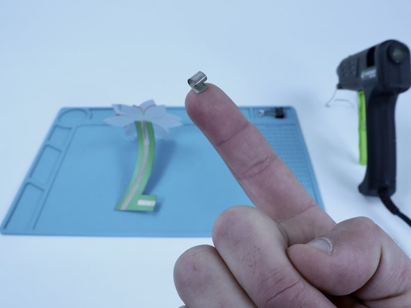 Use one of these pieces to create a tape loop.