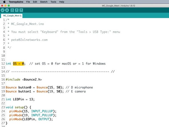 There is one thing you may need to change in the code. Look for the line that has OS = 0 in it. If you are using a Mac set this to 0 and if you are using Windows set it to 1.