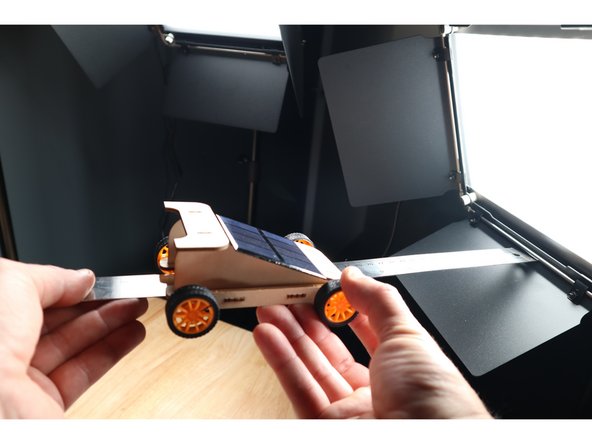 Finding the maximum distance from a given light source while still producing motor movement.