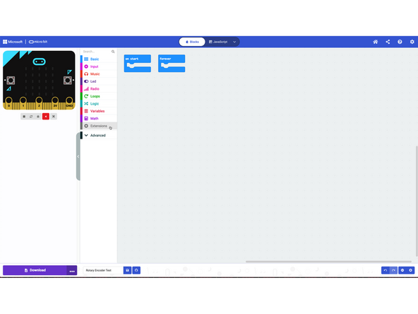 Note: You do not need to add an extension if you use the code we link to in Step 5. The next two steps are here to show you how to do it and are purely informational.
