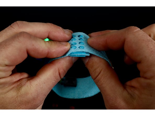 To create the LEGO clasp/closure. You will need to focus attention on those last two punched rectangles at the opposite ends of your bracelet.