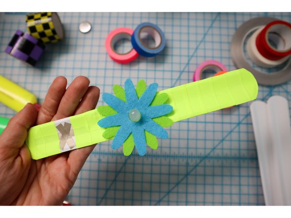 If the tape made the connection less reliable, add another Maker Tape X on top of the tape.