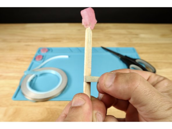 Trim any excess that hangs off the edge.